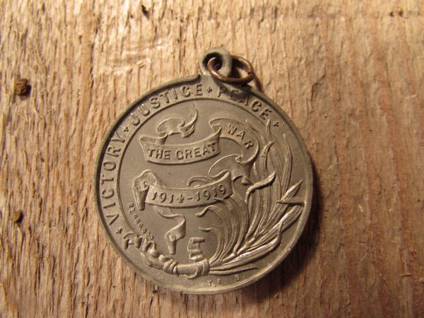 Peace award 1914-19 commemorative medal