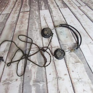 Pair of old BBC earphones