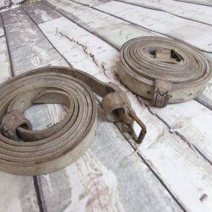 Pair of early Slade Wallace belts