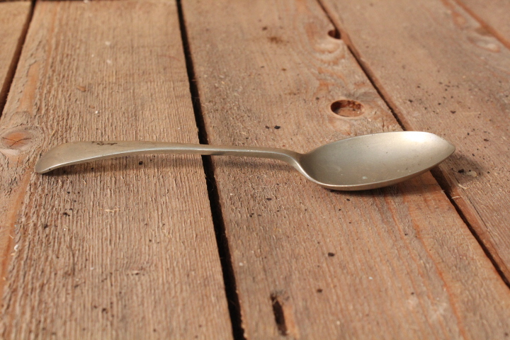 British army soldiers spoon numbered