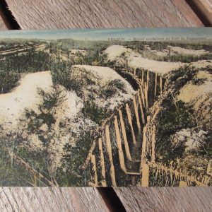 WW1 Colourised postcard from Verdun