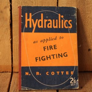 1941 Hydraulics for fire fighting book