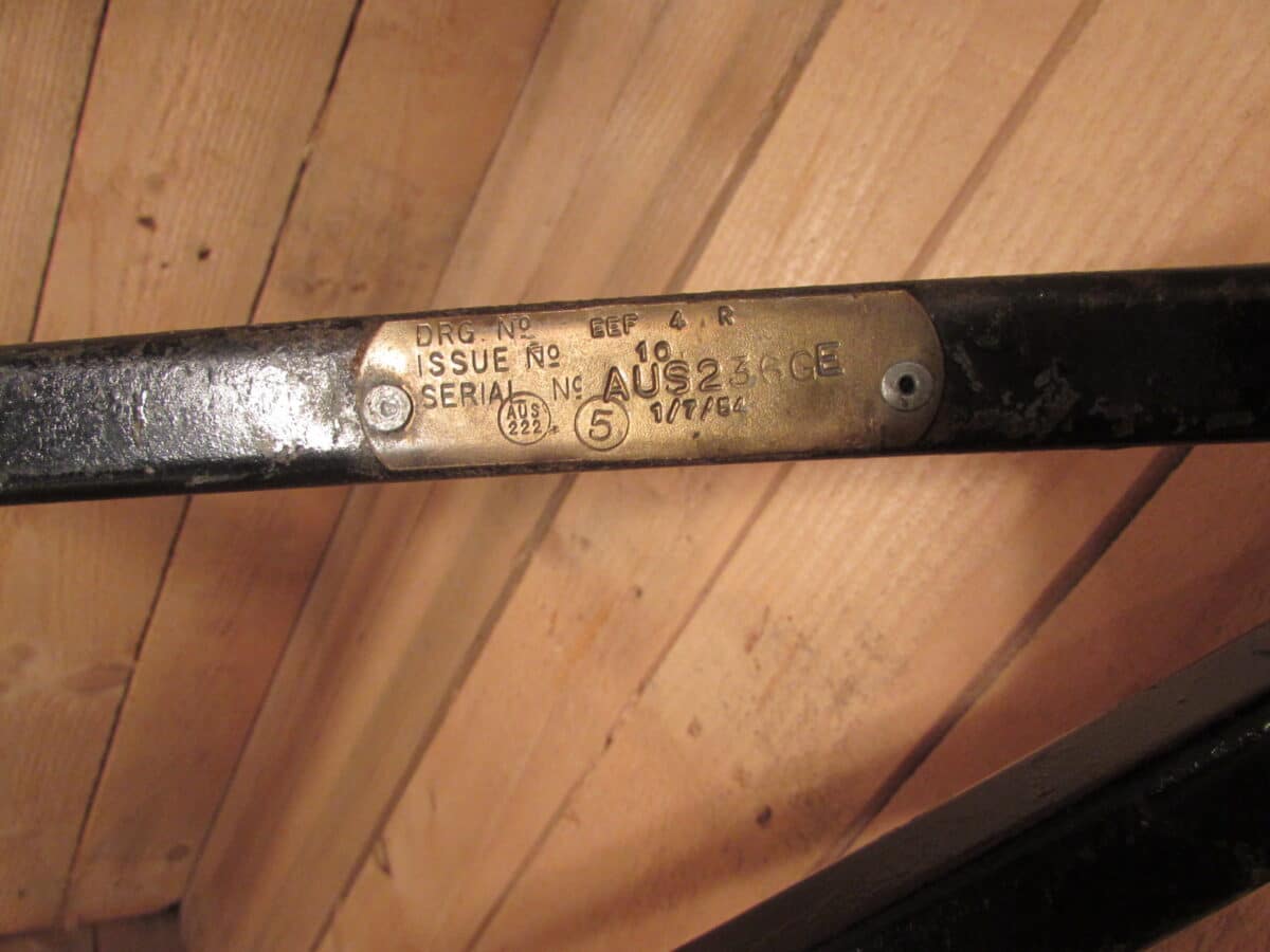 Auster AOP.9 Engine mount 1954 REDUCED - Antiqurio Military Antiques
