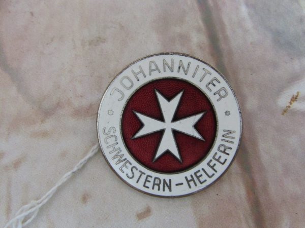 Johanniter enamel badge