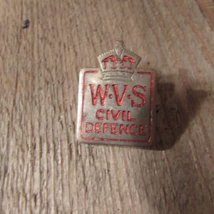 W.V.S. Civil Defence Badge