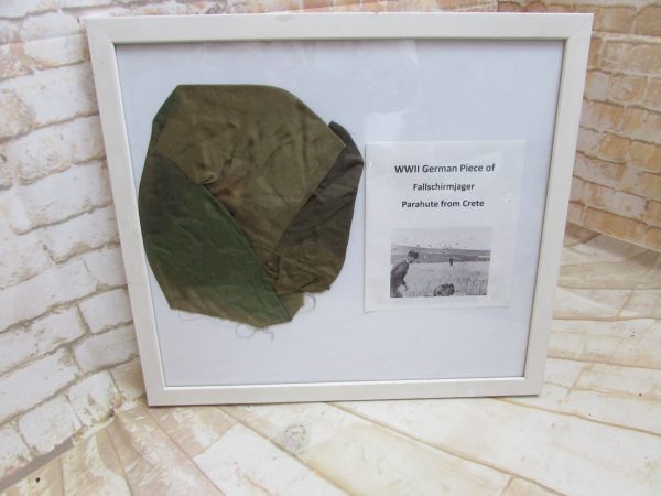 Piece of parachute from German Fallschirmjager
