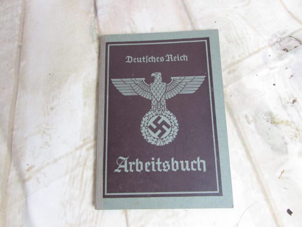 German Third Reich Employment Book