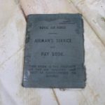 RAF Airman's service - pay book 1949