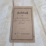 WW1 German Soldiers Soldbuch