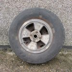 Hawker Tempest main wheel and tyre.