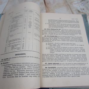 WW2 Naval Storekeeping Manual dated 1940 - Image 3