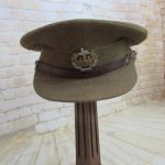 WWII British Army W/O Peaked Cap , Essex Reg