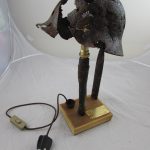WW11 Lamp made from German Relics (Falaise Pocket)