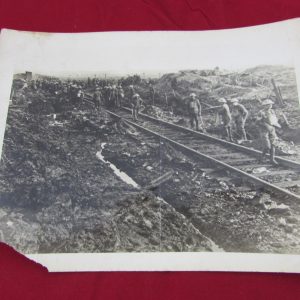 Selection of large black and white photos (original) of WW1 front line - Image 4