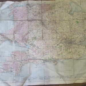 RAF , Air map of Southern England & Wales 1950s