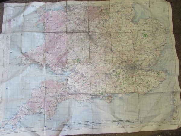 RAF , Air map of Southern England & Wales 1950s