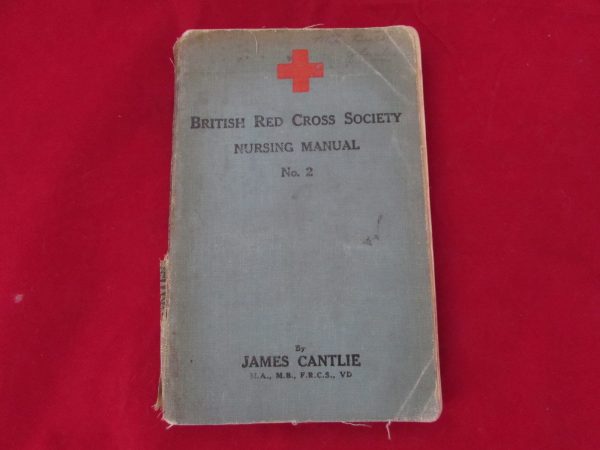 WW1 Red Cross Nursing Manual No 2