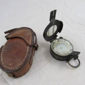 E.A.C コンパス 1943年製 MK Ⅲ(3) British Army WW11 British Army Marching Compass Mk3 + case - Antiqurio Military