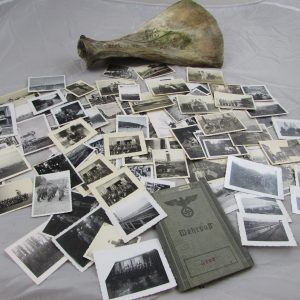 WW11 German Wehrpas, Photo's,and Bone. 1940-44