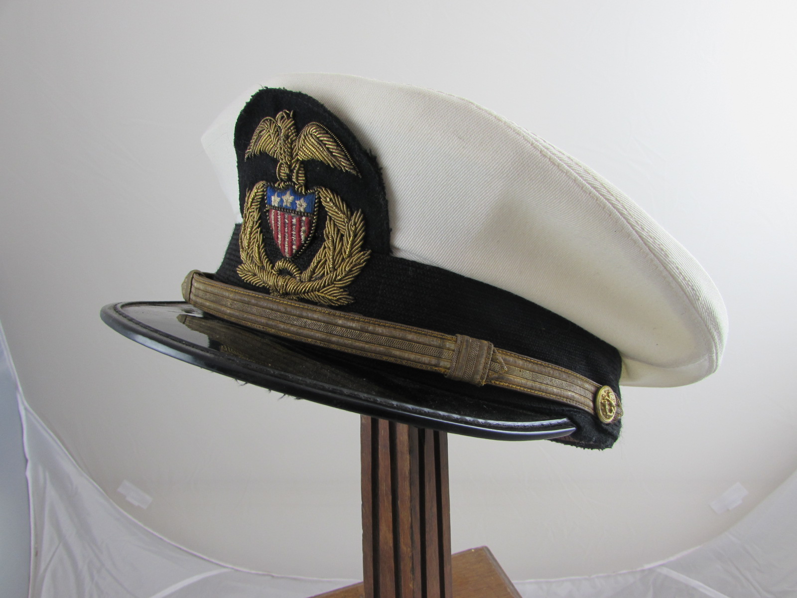 WW11 United States Lines , Captains Visor Hat