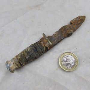 WW11 British Knife recovered from Caen France