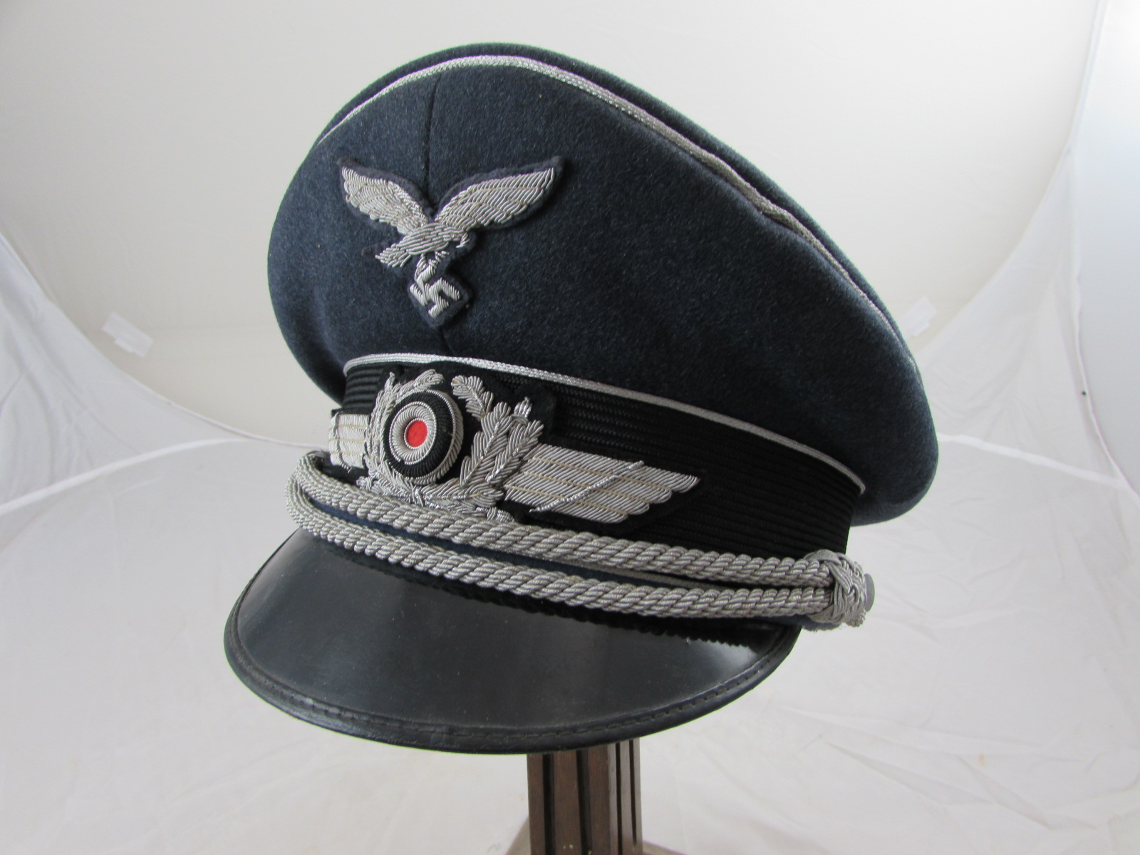 Luftwaffe Officer's Peaked Cap (Original)