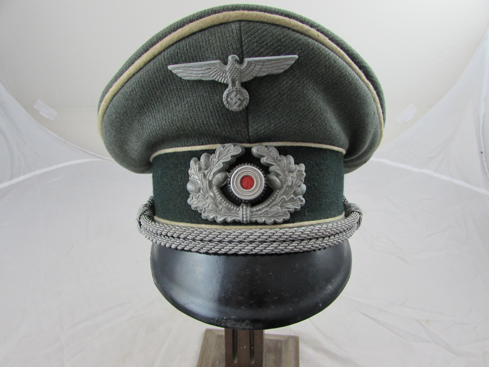 German Army Infantry Officer's Peaked Cap