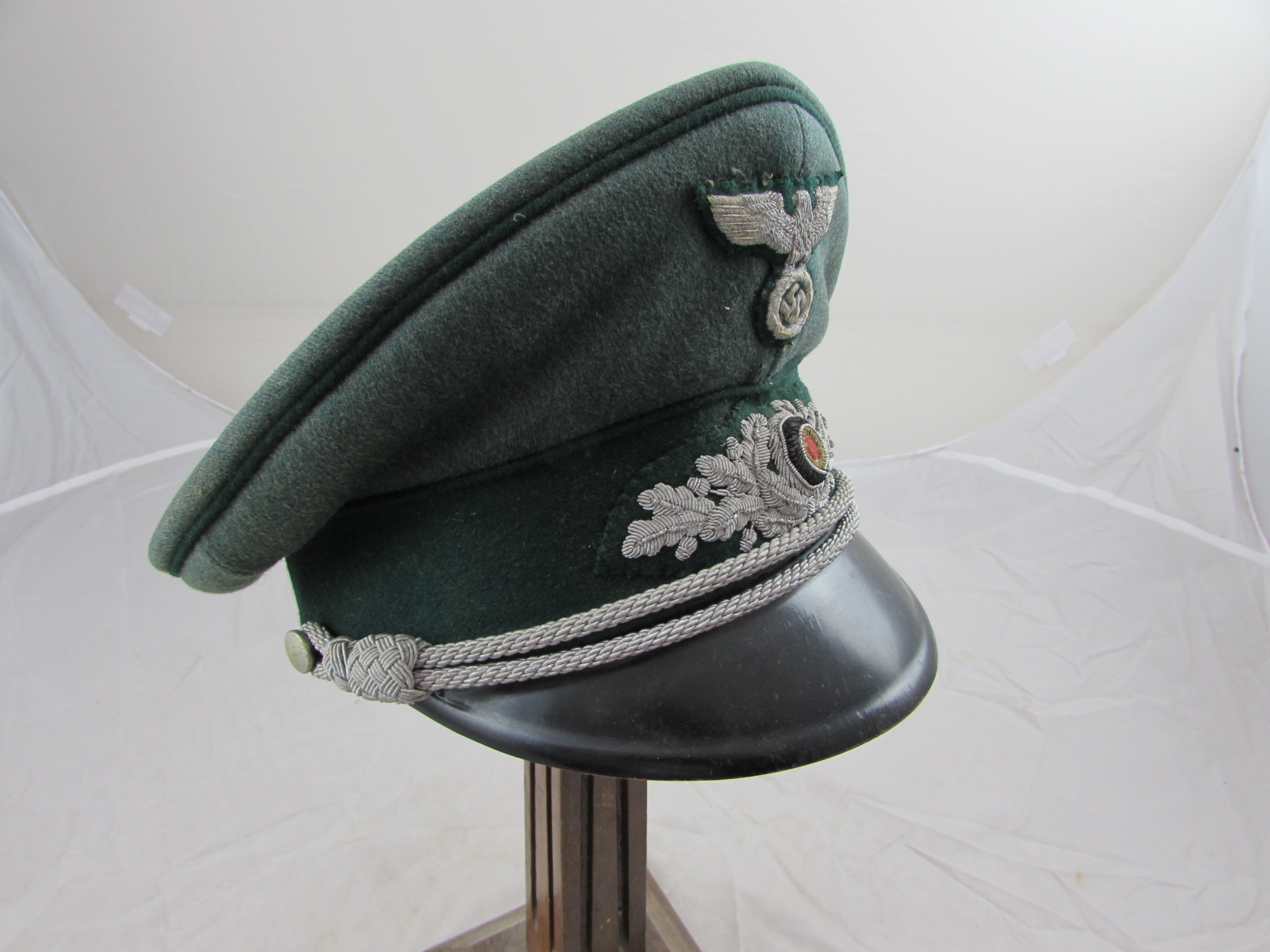 WW2 German Forestry Officer's Visor Cap (original)