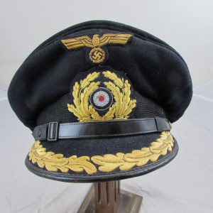 WW2 Kriegsmarine Captains Winter Cap