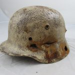 Wehrmacht M40 Winter Camouflage helmet