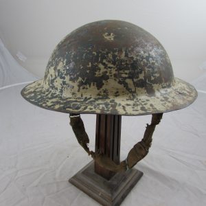 WW1 Brodie Helmet, re-used WW2.