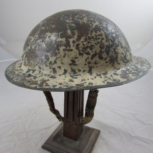 WW1 Brodie Helmet re-used WW2. - Image 3