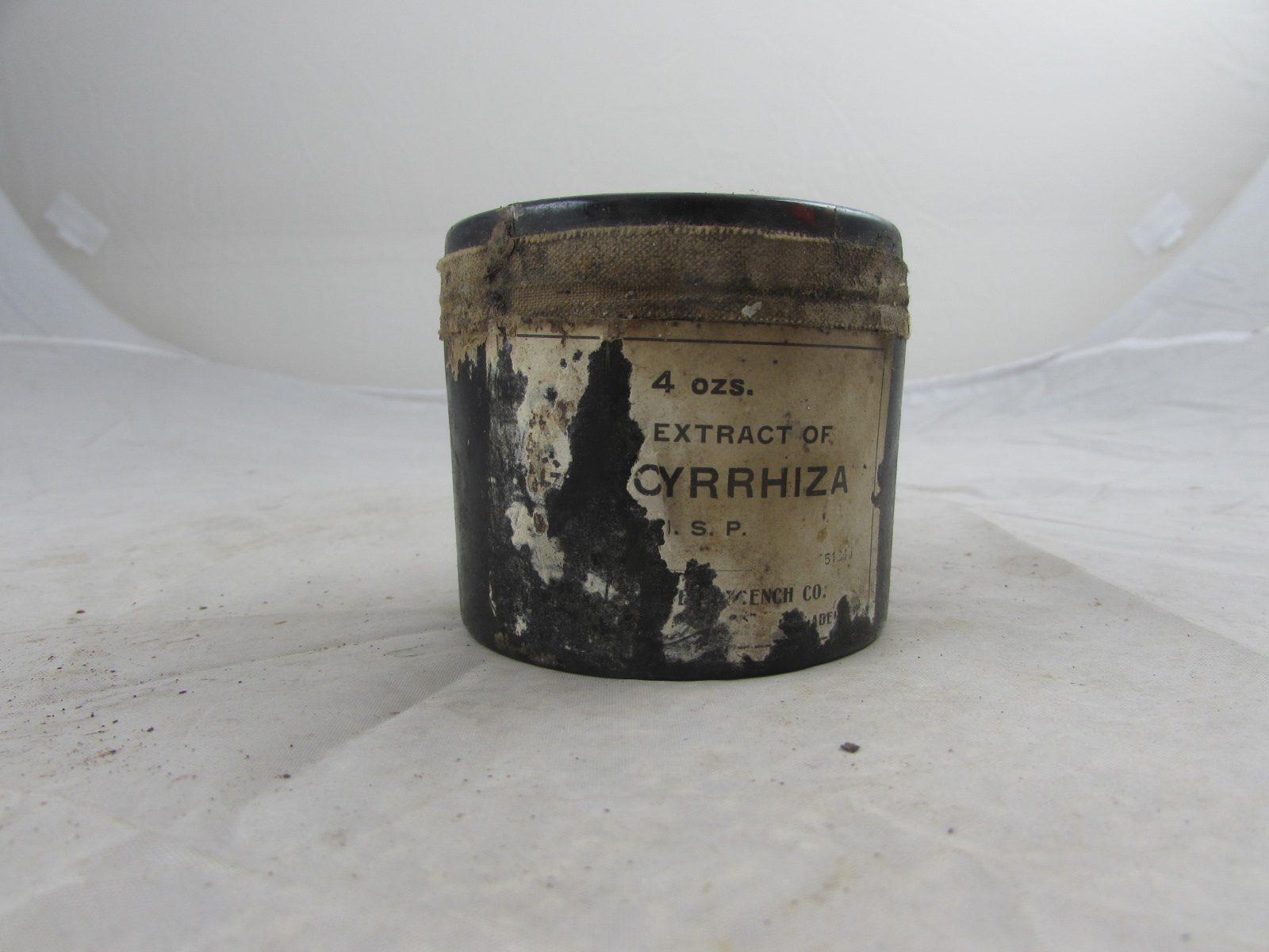 WW1 Jar of Extract of Glycyrrhiza