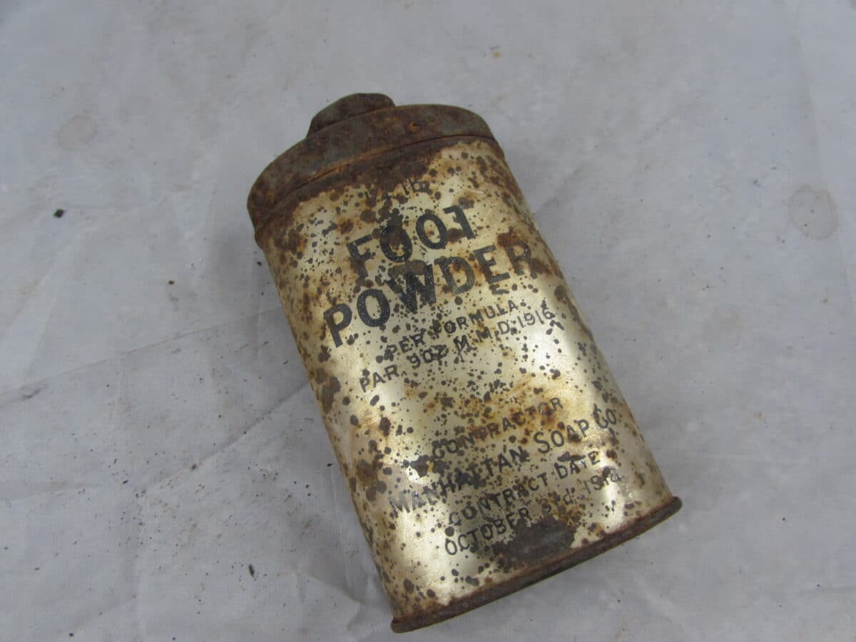 WW1 U.S. Soldiers Foot Powder