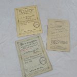 WW1 I.D Cards, 1915