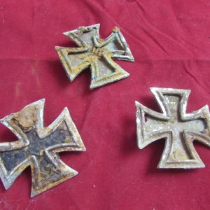 German Iron Crosses, Recovered from Battle of Stalingrad.
