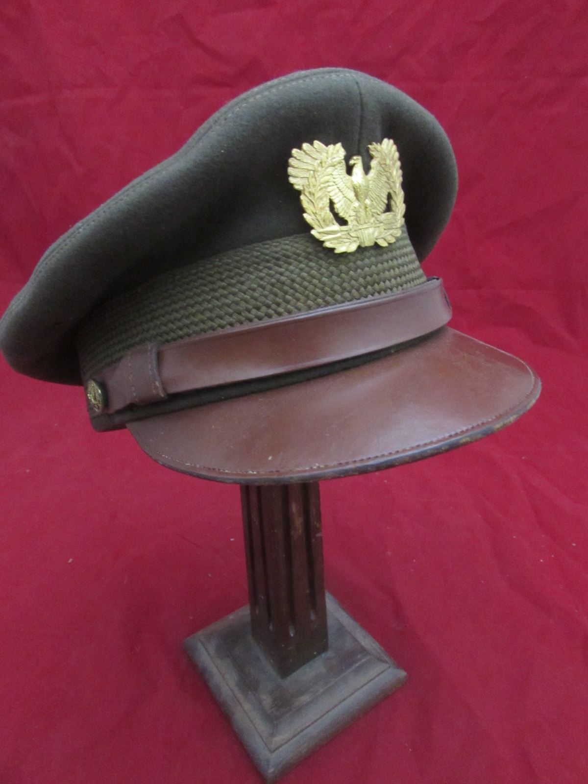 WW2 US Army Warrant Officer's Crusher Cap