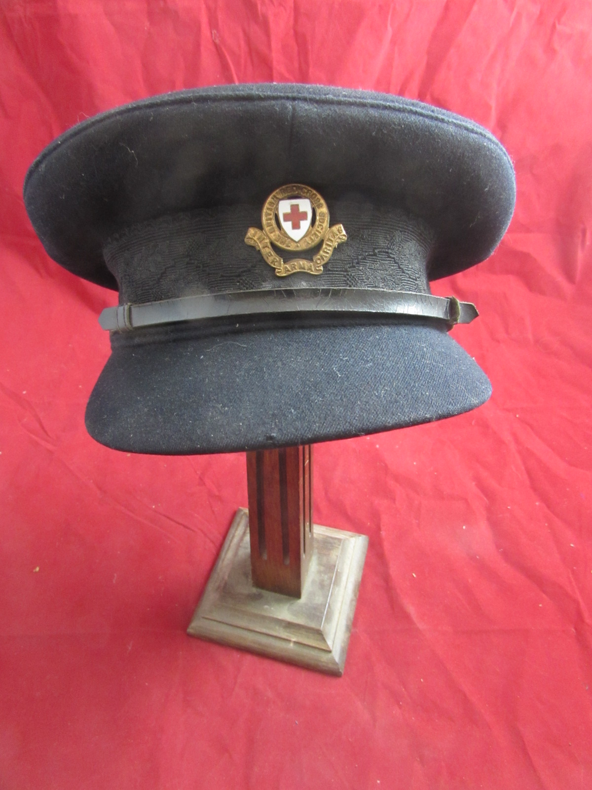 WW2 British Red Cross Man's Peaked Cap