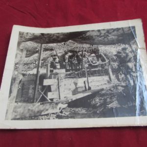 Selection of large black and white photos (original) of WW1 front line - Image 6