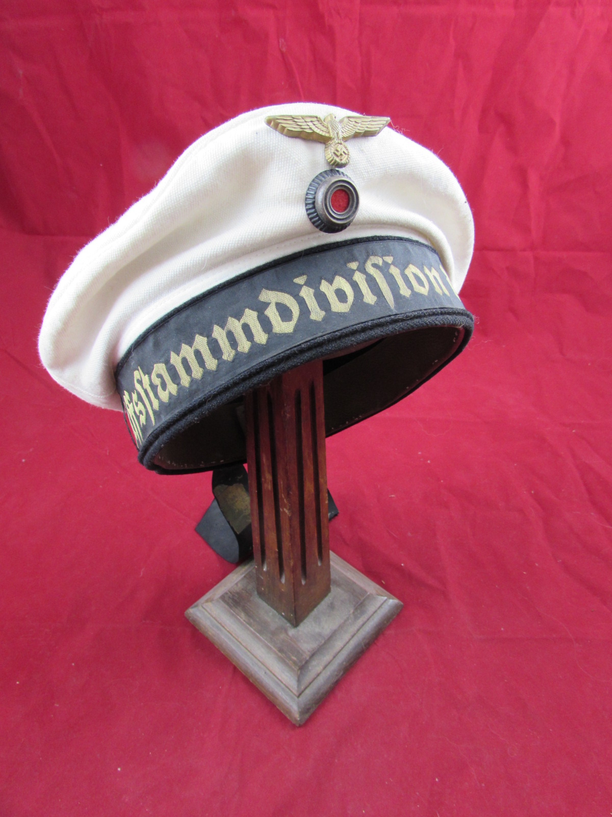 Donald Duck Cap Kriegsmarine "2nd U Boat. Ship Main Division of thee North Sea"