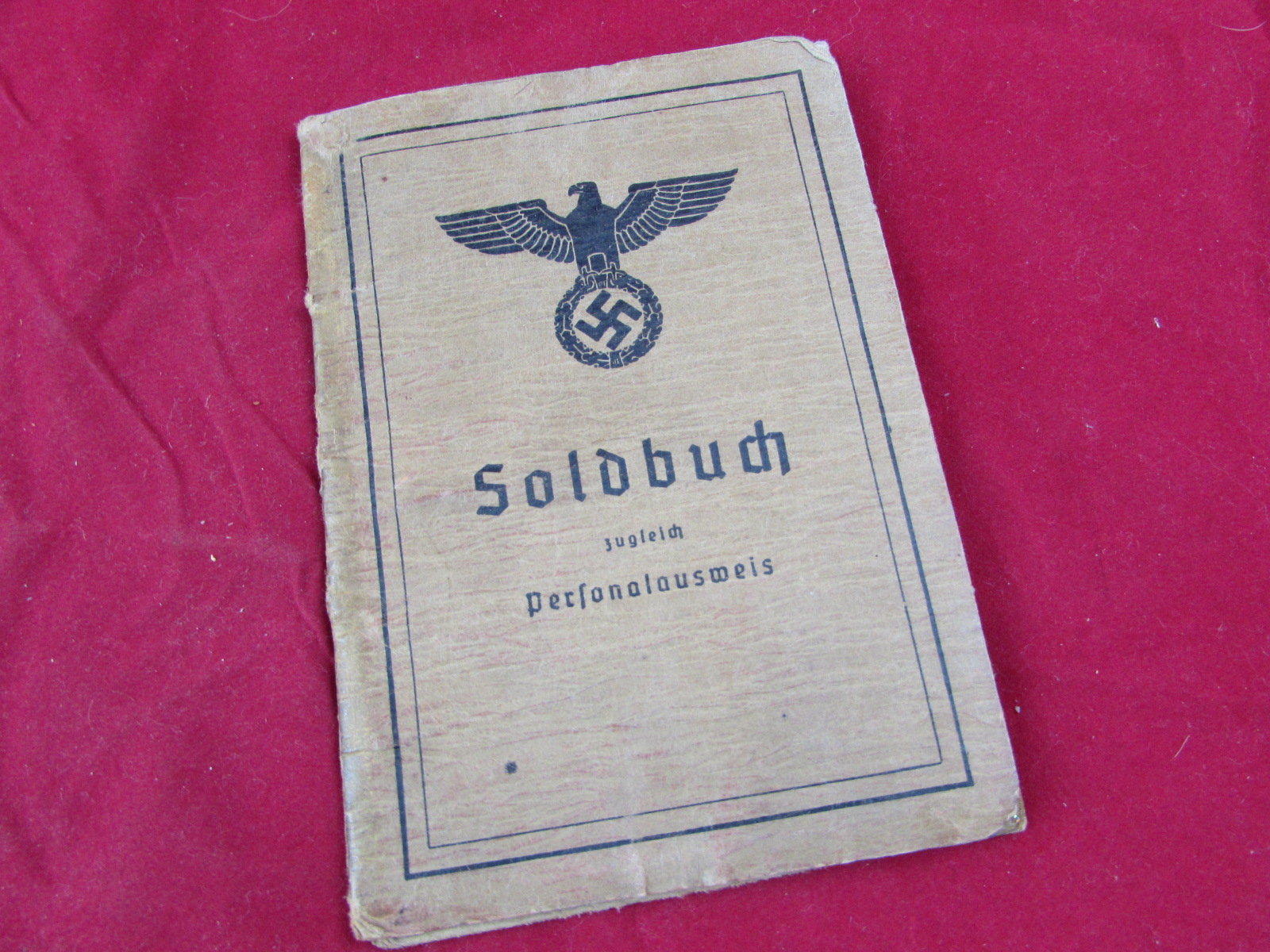 Afrikakorps Soldbuch and POW Documents