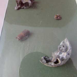 WW2 Framed remains of German Butterfly Bomb - Image 2