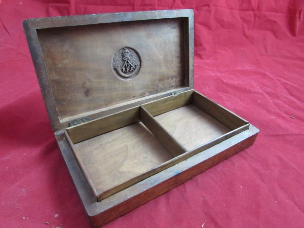 13th Frontier Force Rifles Wooden Cigarette box