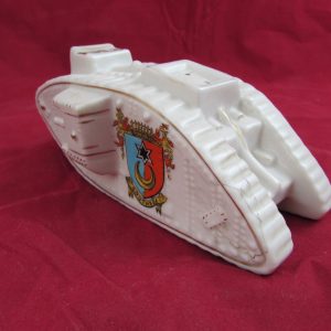 Crested Ware China Carlton China British Tank Marne 1918 Southsea - Image 4