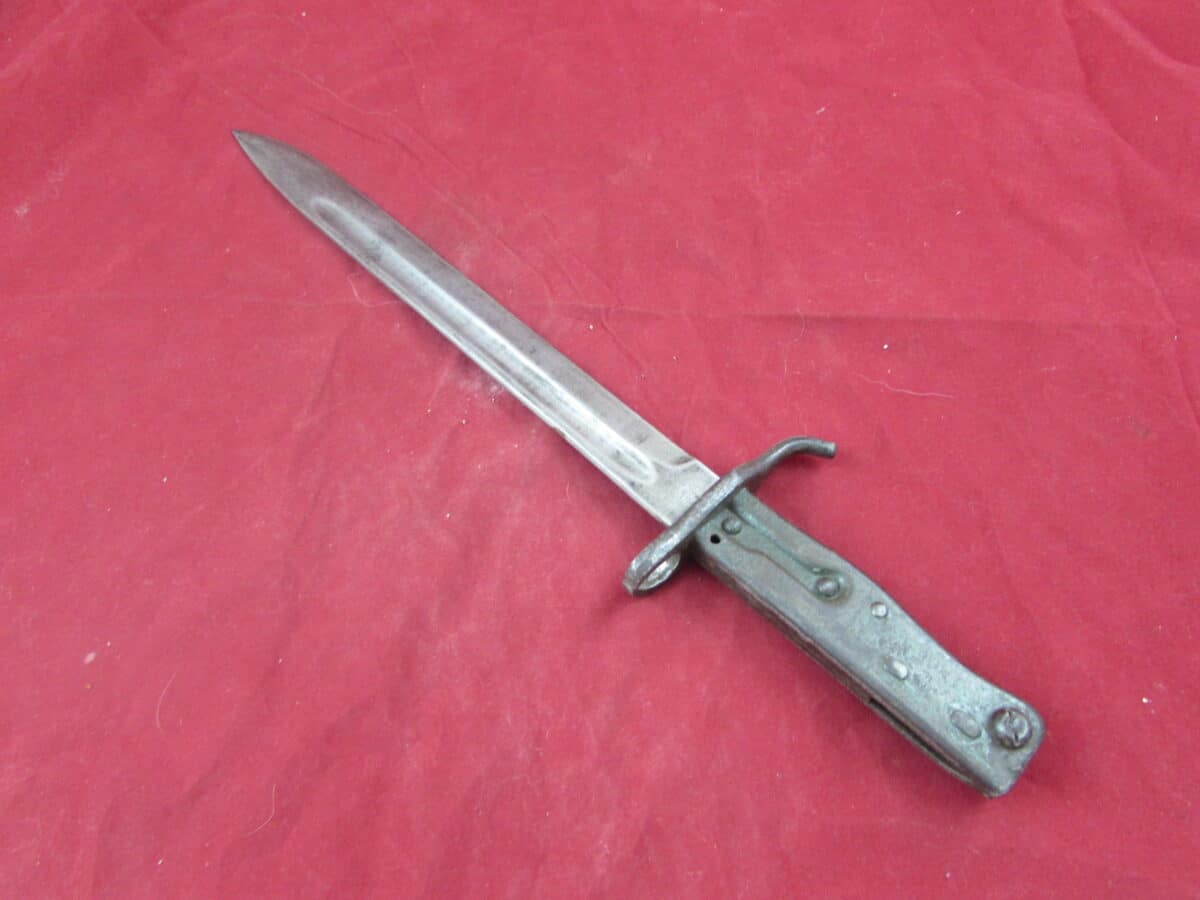 Scarce WW1 German Mauser ersatz Bayonet, all steel construction