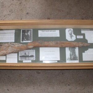 The Auld Affair Ireland 1916, framed Mosin Nagant recovered from wreck