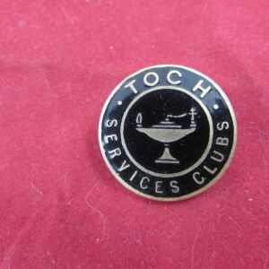 WW2 "TOC H " Services Club Enamel Badge