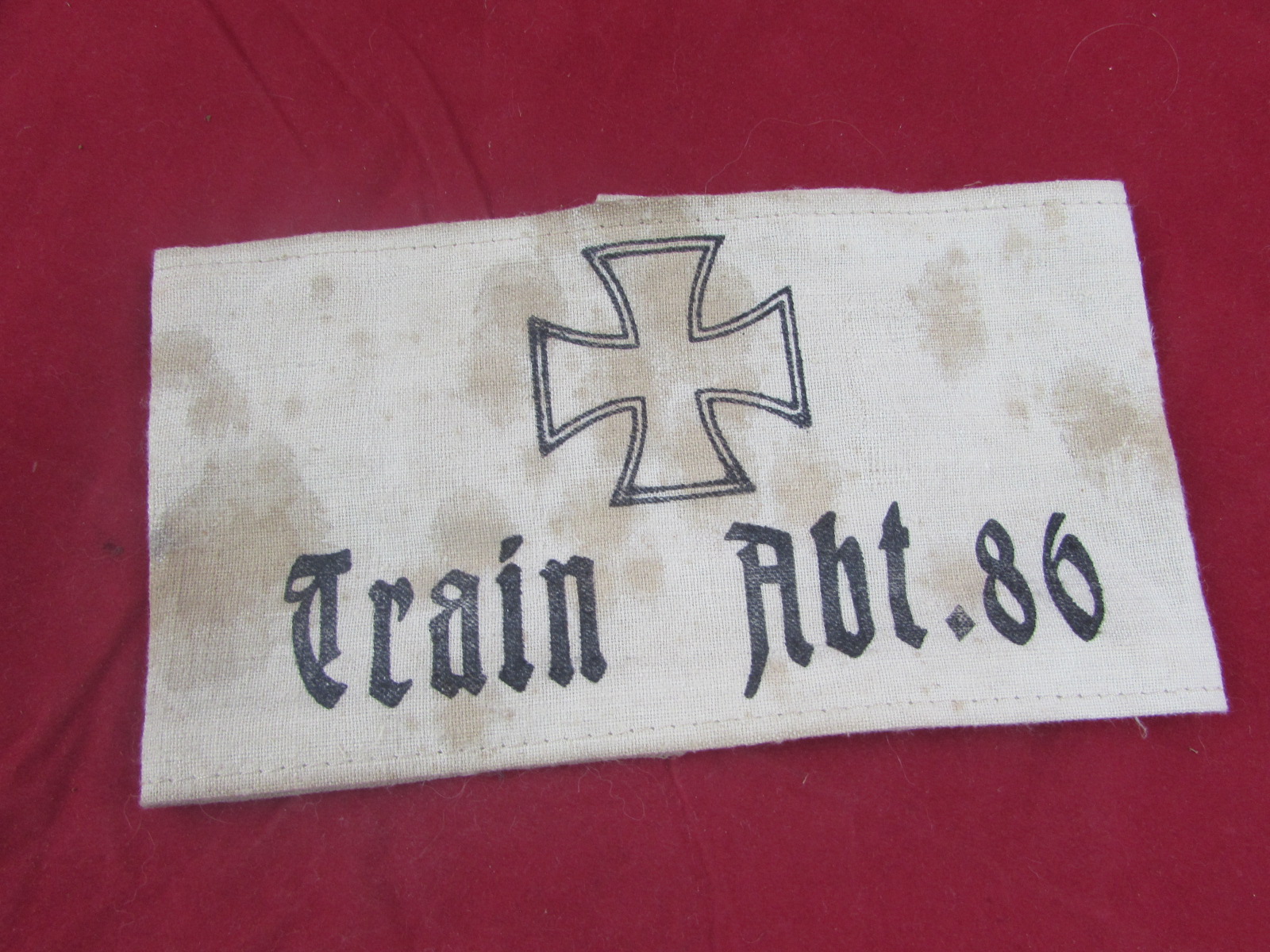 Ww1 German Army Railway Armband
