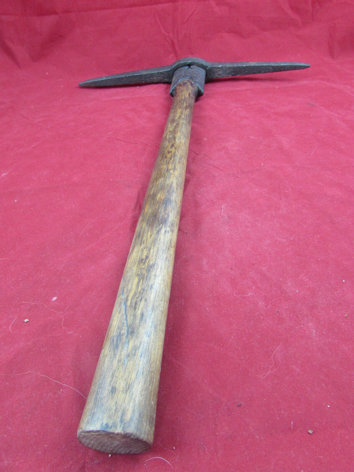 WW1 British Army Pioneers Pick Axe Head and Handle - Antiqurio Antiques