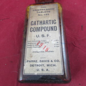 WW1 Bottle of Cathartic Compound, 1916